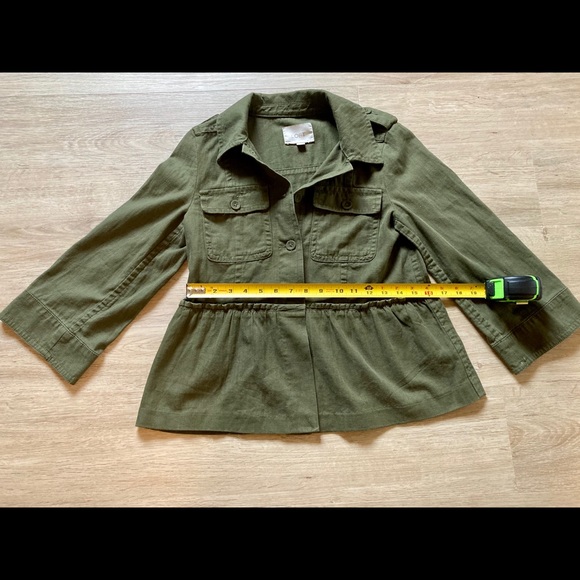 Peplum Utility Jacket - Picture 14 of 16